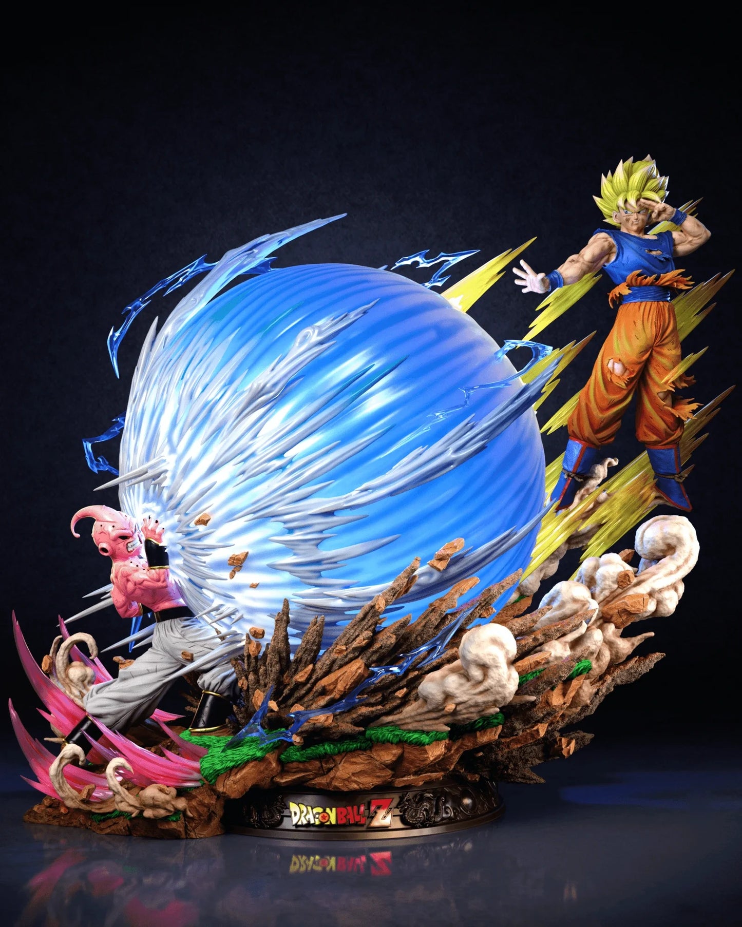 Preventa Resina Goku vs Kid Buu Figura Dragon Ball 1/4 KD Collectibles  Estudio