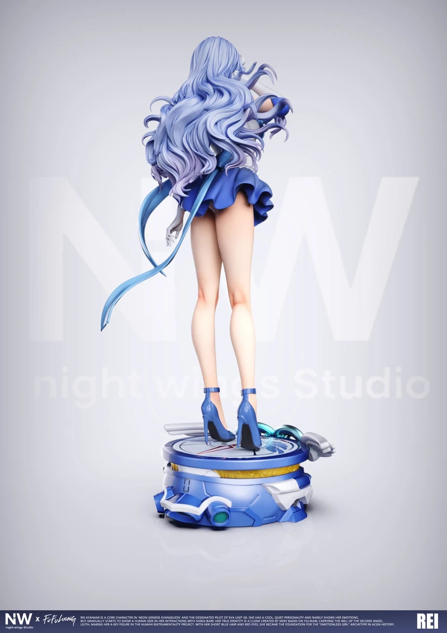 Preventa Resina Rei Ayanami Figura Evangelion 1/6, 1/4 Night Wing x Hera Estudio