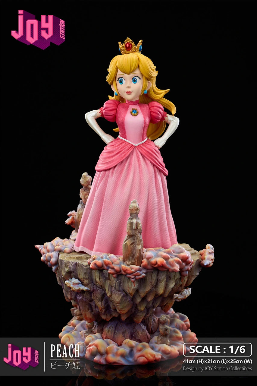 Preventa Resina Peach Figura Mario Bros 1/6 JOY Station Estudio