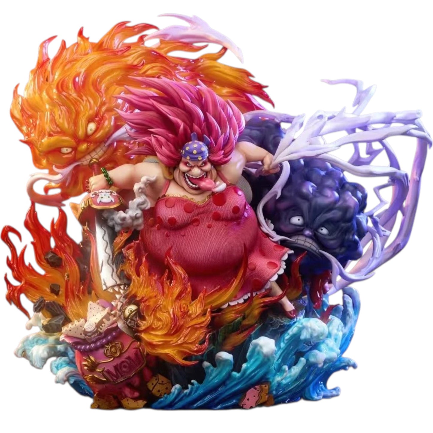 Preventa Resina Big Mom Figura One Piece Spades K Estudio