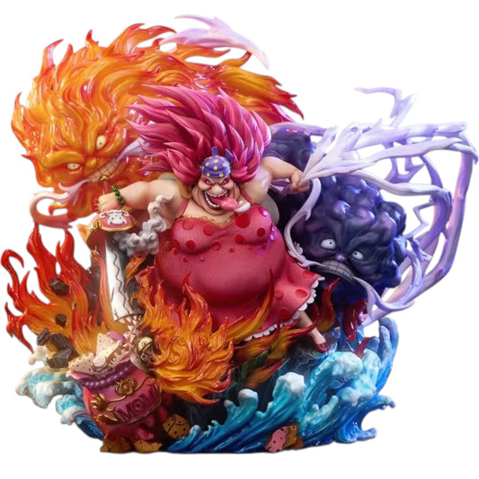 Preventa Resina Big Mom Figura One Piece Spades K Estudio