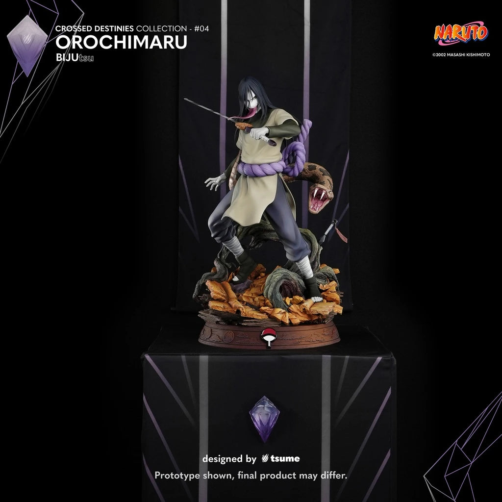 Preventa Resina Orochimaru Figura Naruto Tsume Art (Licencia) Estudio