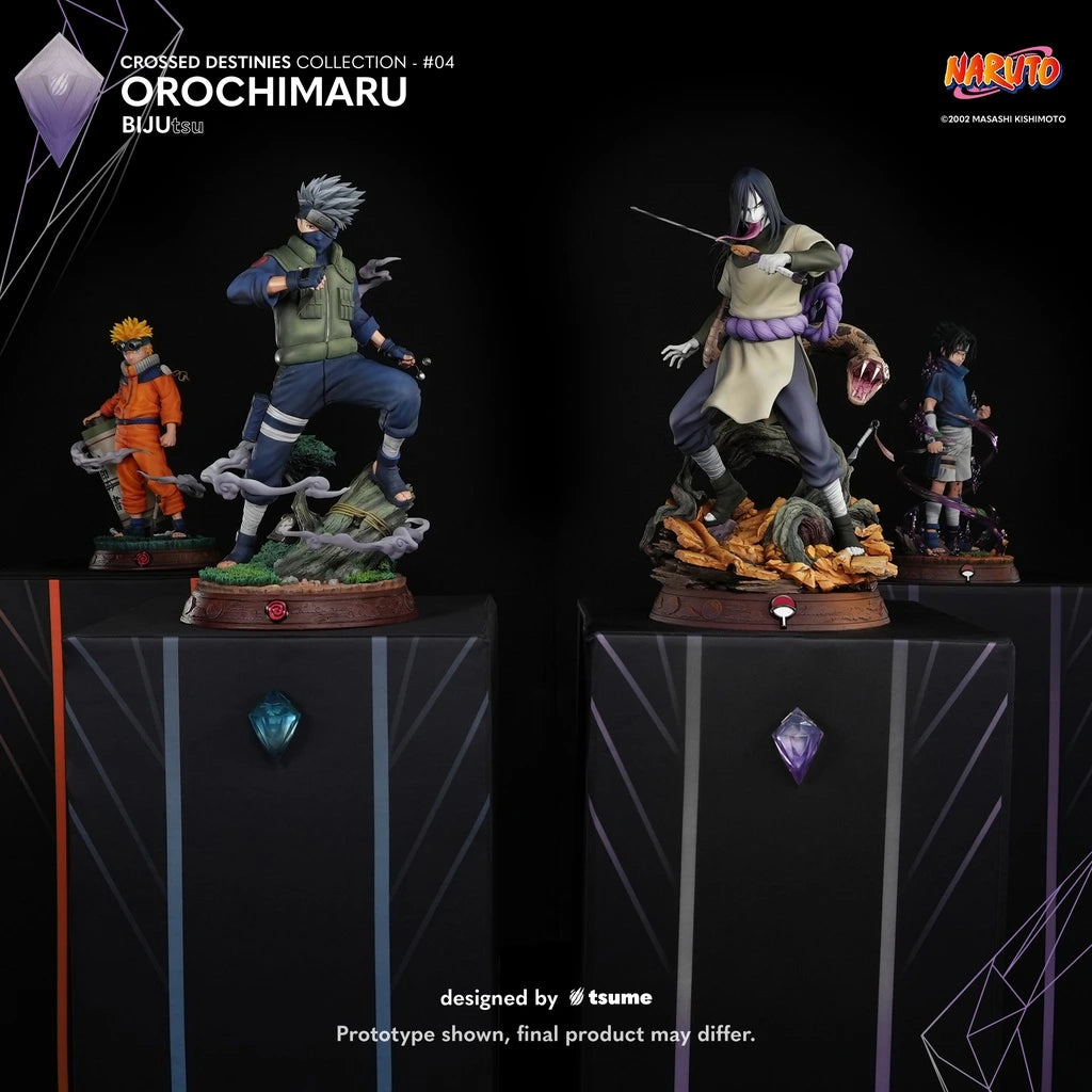 Preventa Resina Orochimaru Figura Naruto Tsume Art (Licencia) Estudio