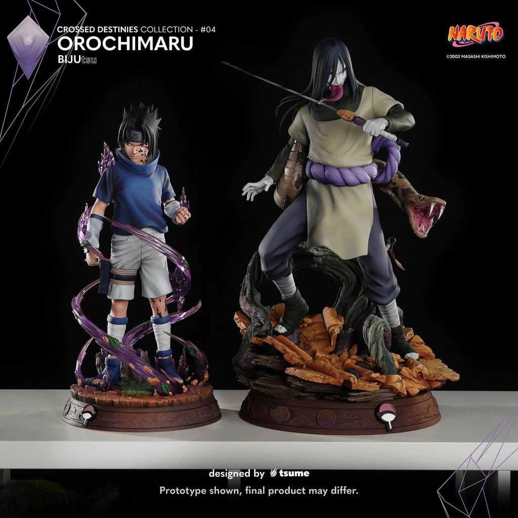 Preventa Resina Orochimaru Figura Naruto Tsume Art (Licencia) Estudio