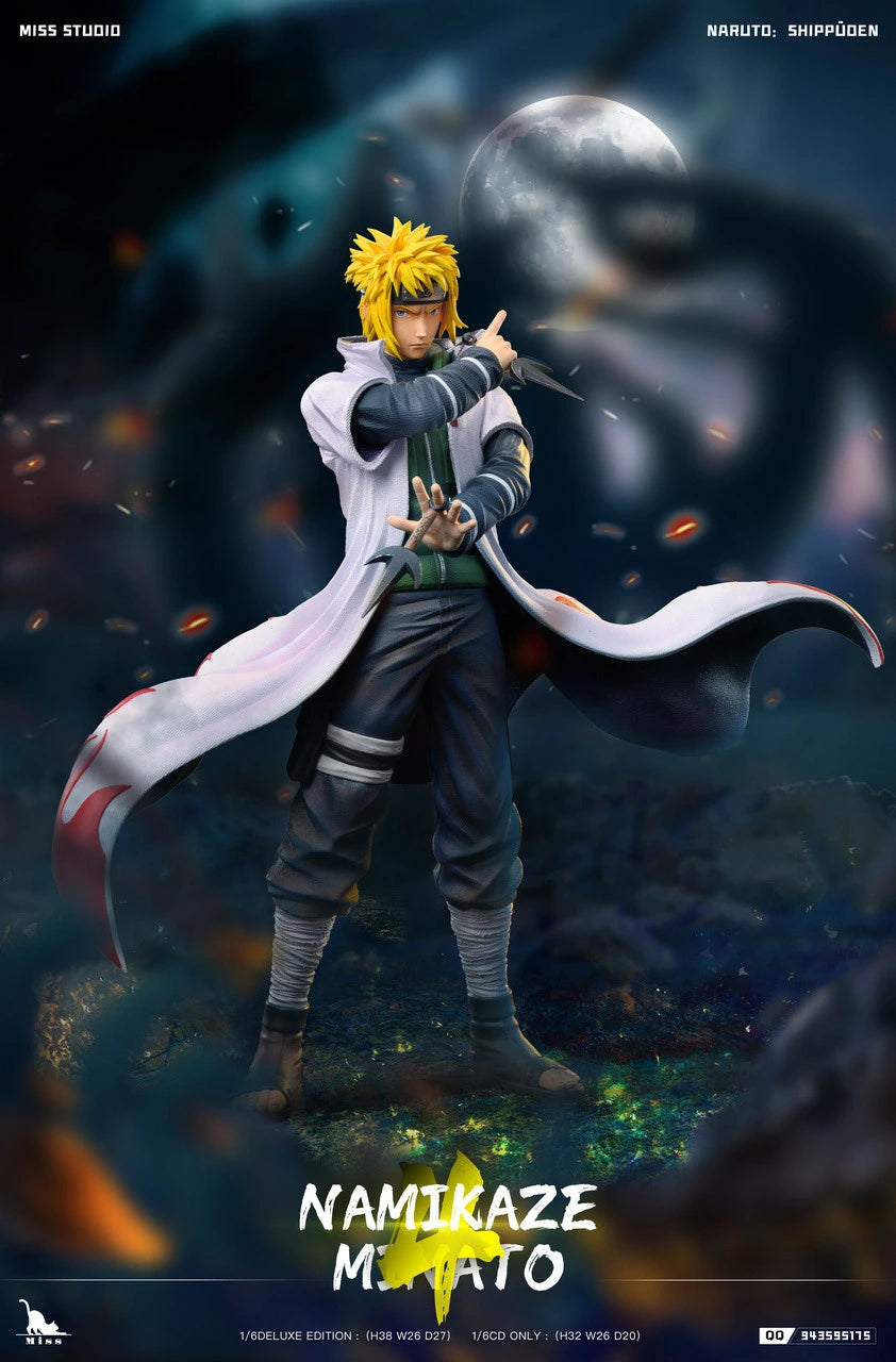 Preventa Resina Minato Namikaze Figura Naruto Miss Estudio