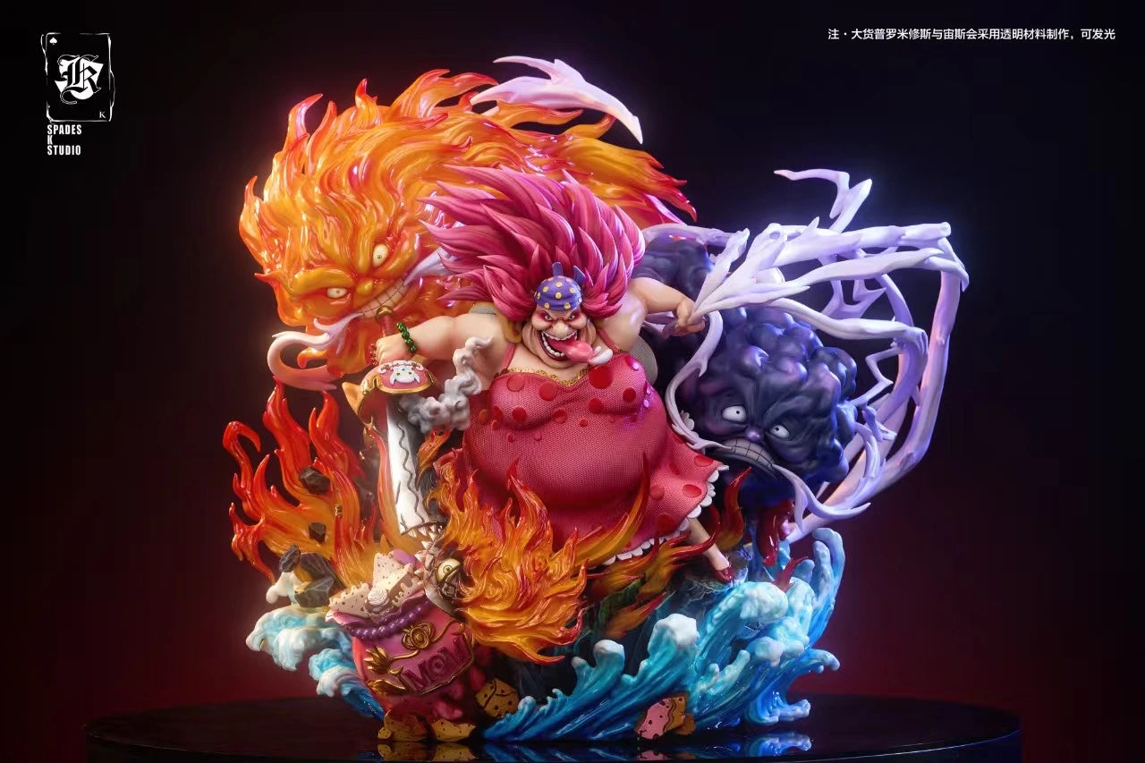Preventa Resina Big Mom Figura One Piece Spades K Estudio