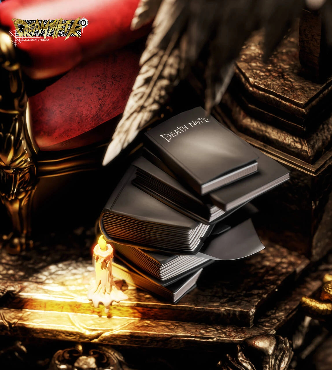 Preventa Resina L Lawliet Figura Death Note  Dreammaker Estudio