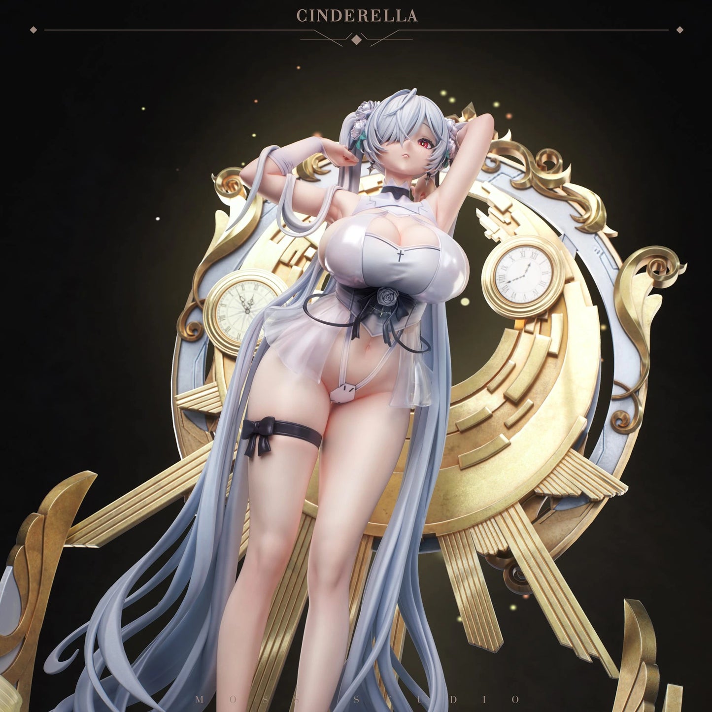 Preventa Resina Cinderella Figura Goddess Of Victory MOSS Estudio