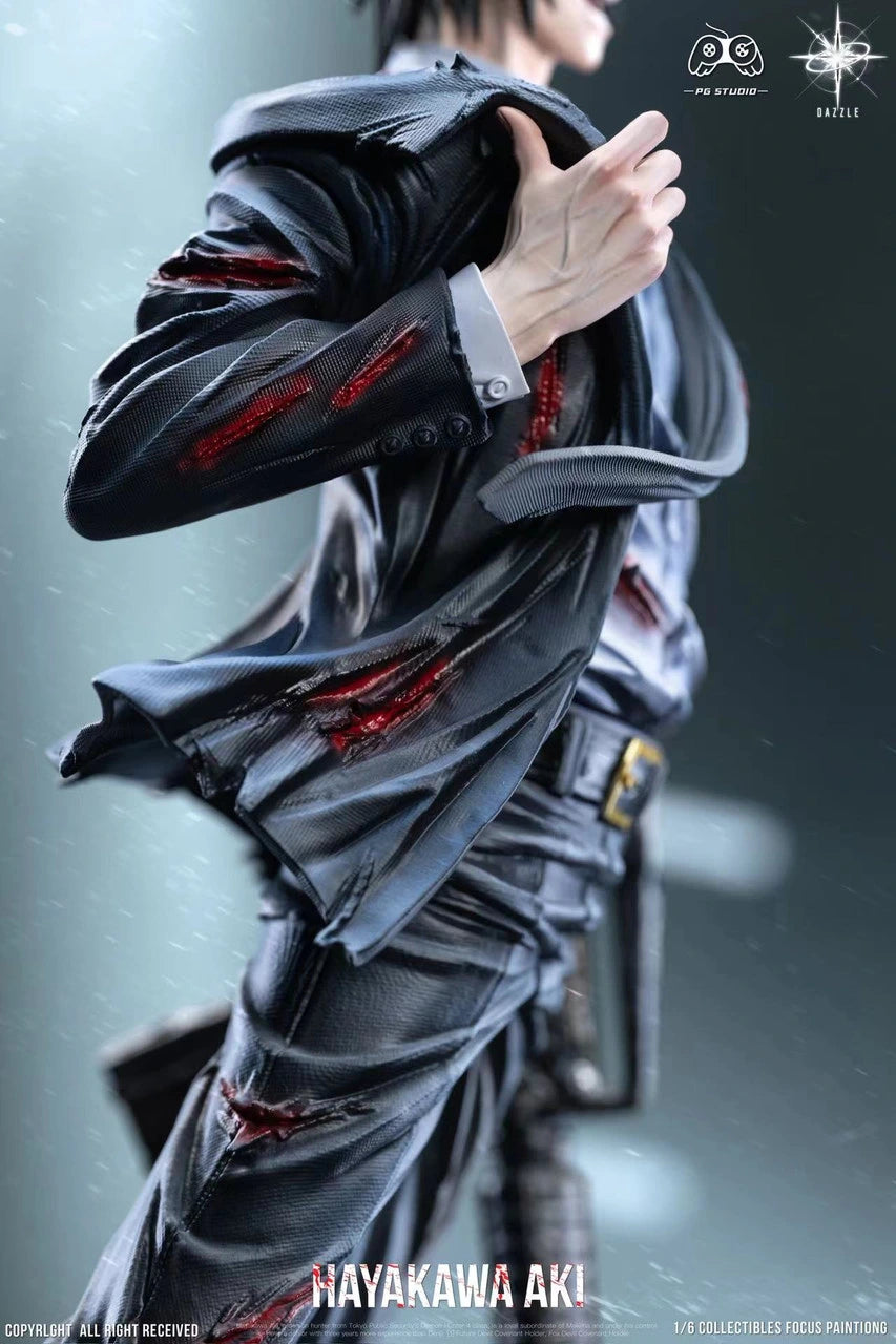 Preventa Resina Aki Hayakawa Figura Chainsaw Man Dazzke & PG Estudio