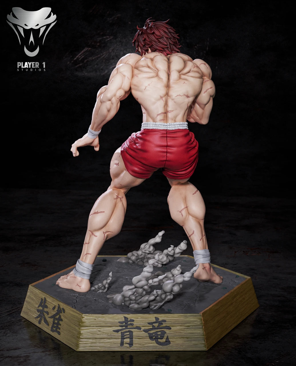 Preventa Resina Baki Hanma Figura Baki the Grappler  Player 1 Estudio