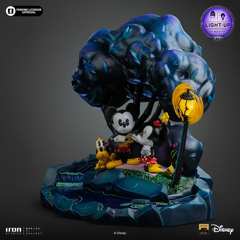 Preventa Resina Mickey, Minnie and Pluto Figura Disney Classic 1/6 Iron Estudio (Licencia)