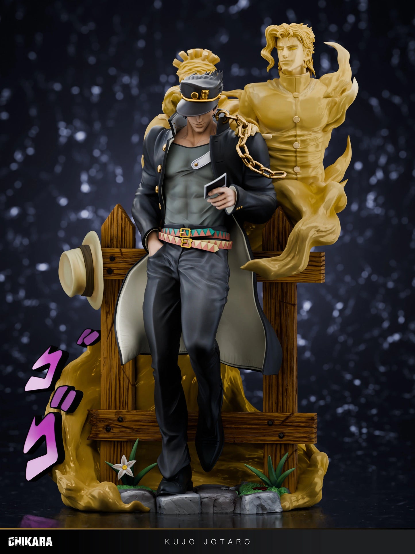 Preventa Resina Jotaro Kujo Figura JoJo's Bizarre Adventure  Chikara Estudio