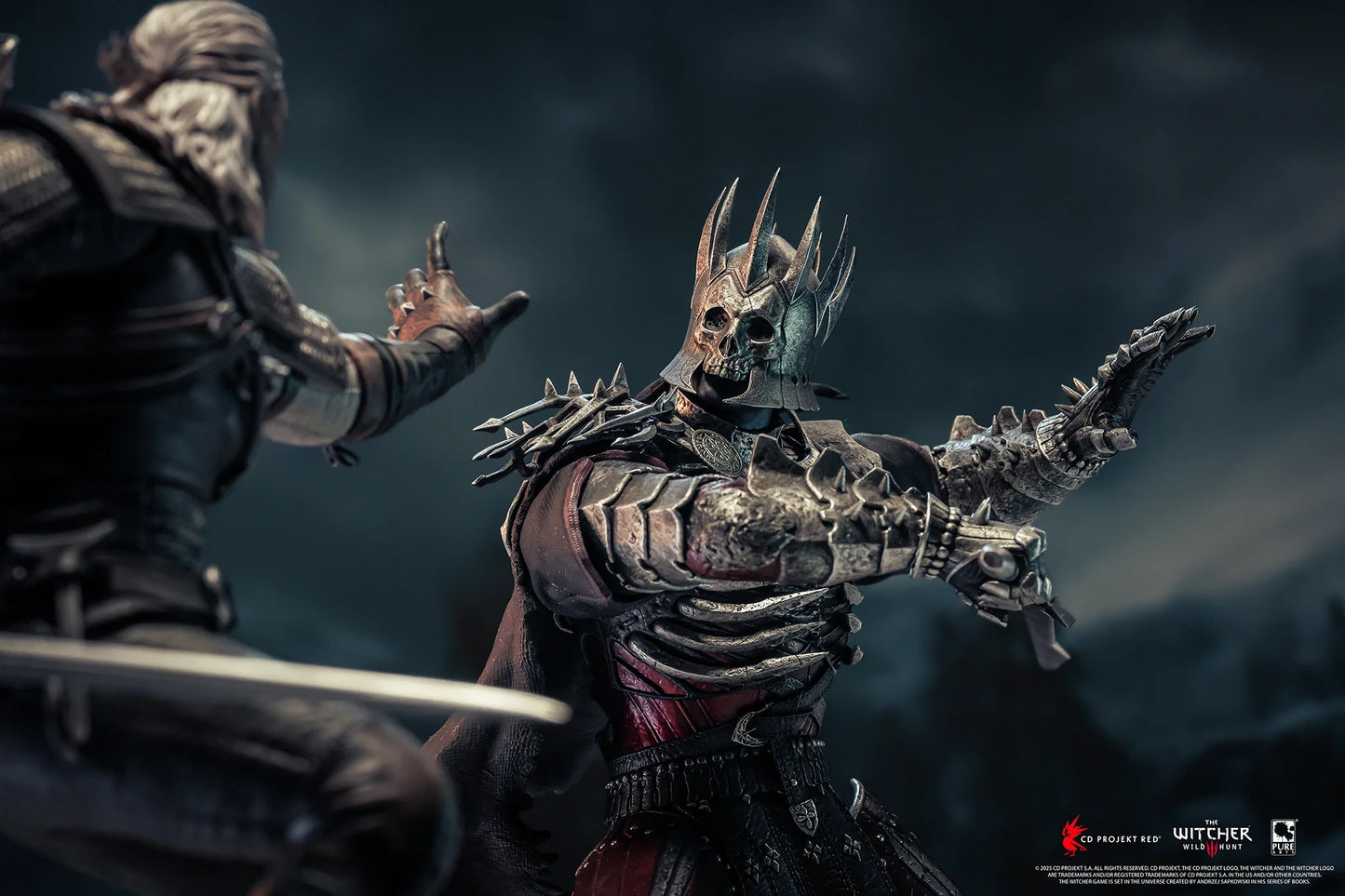Preventa Resina Geralt vs Eredin Figura The Witcher 3 Pure Arts (Licencia) Estudio
