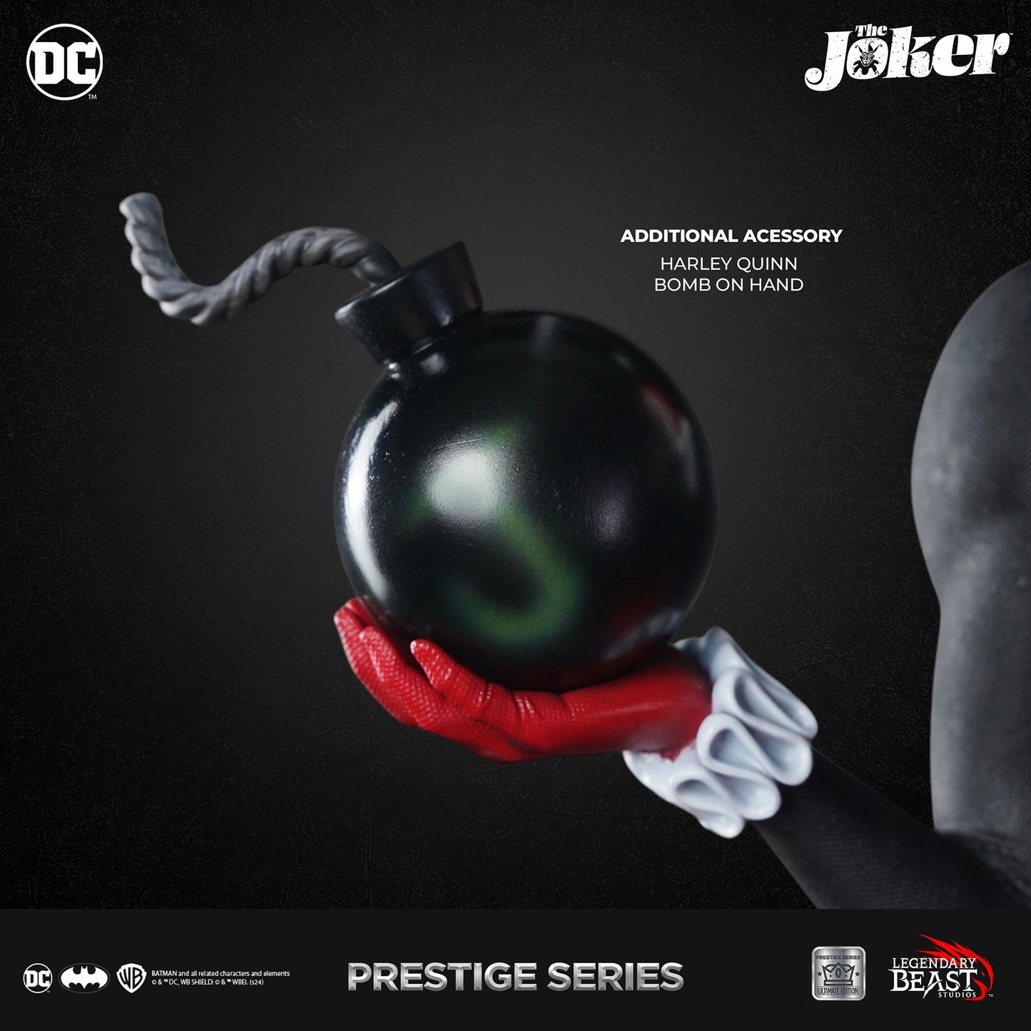 Preventa Resina Joker Figura DC Comics Legendary Beast (Licencia) Estudio