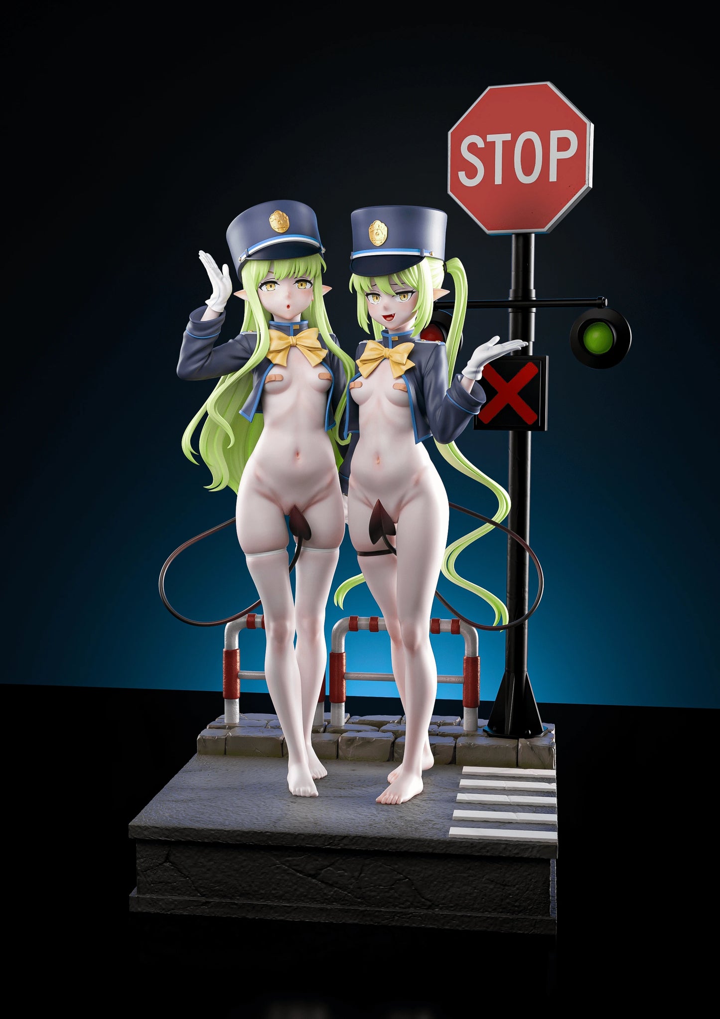 Preventa Resina Hikari & Nozomi Tachibana Figura Blue Archive Genius Bee Estudio