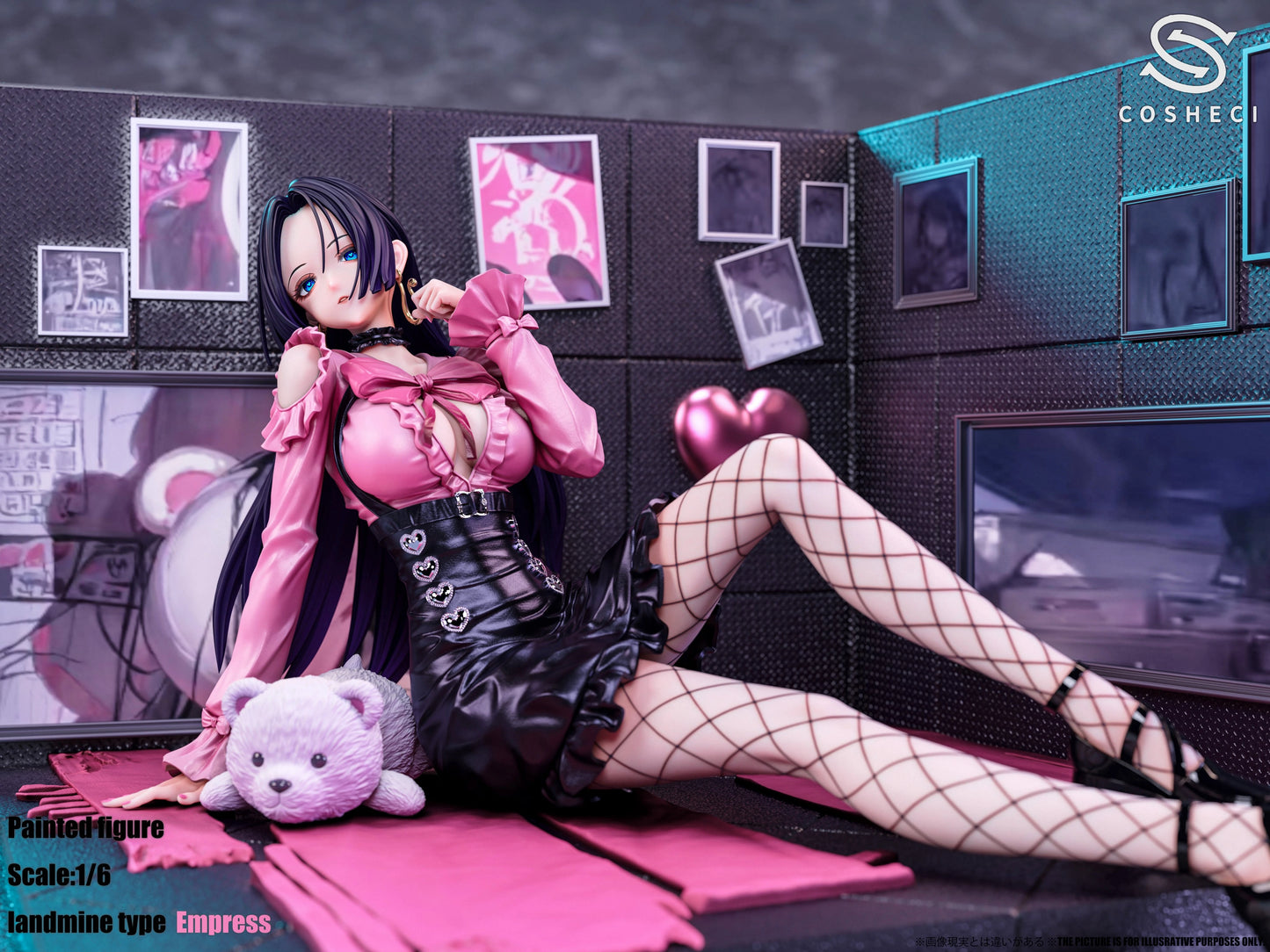 Preventa Resina Boa Hancock Figura One Piece Cosh  Estudio