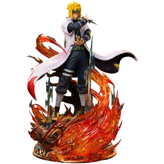 Preventa Resina Minato Namikaze Figura Naruto Miss Estudio