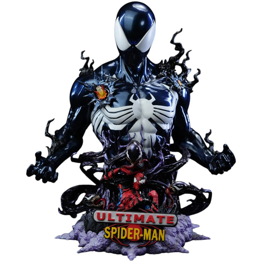 Preventa Resina Spider-man Simbionte  Figura Marvel 27Abyss  Estudio