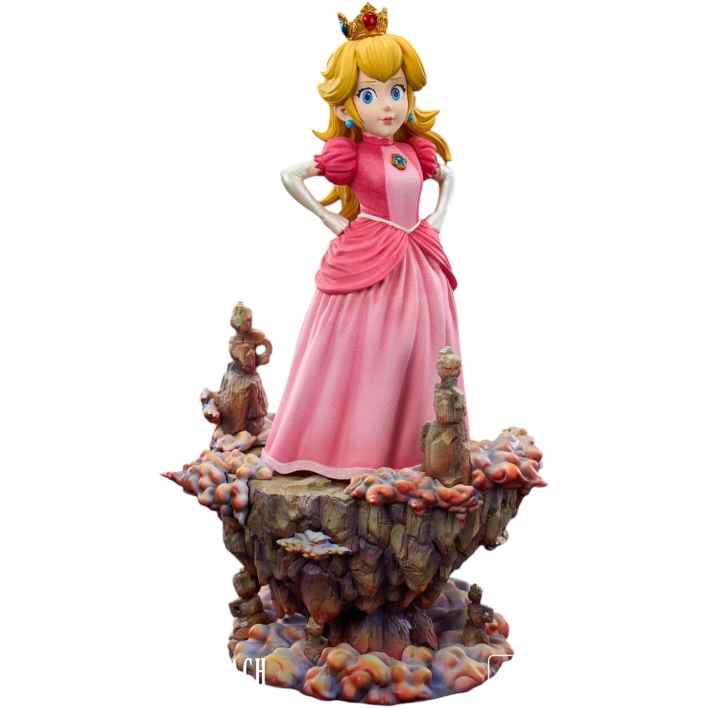Preventa Resina Peach Figura Mario Bros 1/6 JOY Station Estudio