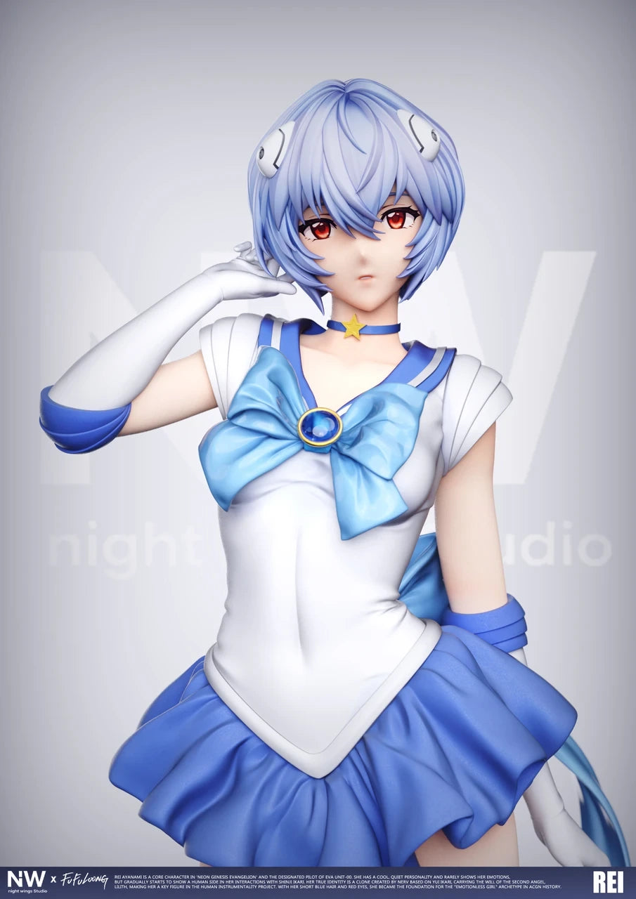 Preventa Resina Rei Ayanami Figura Evangelion 1/6, 1/4 Night Wing x Hera Estudio