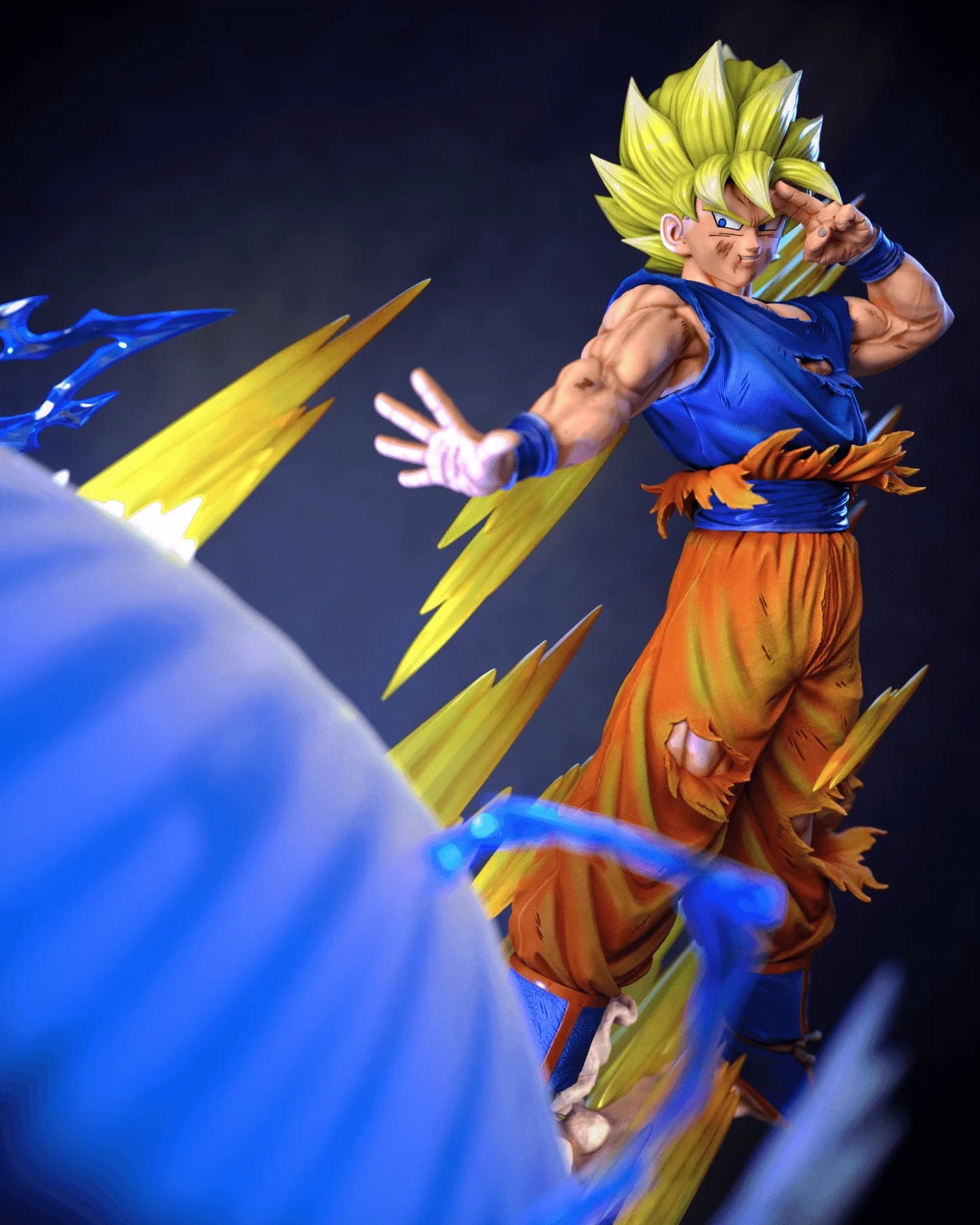 Preventa Resina Goku vs Kid Buu Figura Dragon Ball 1/4 KD Collectibles  Estudio
