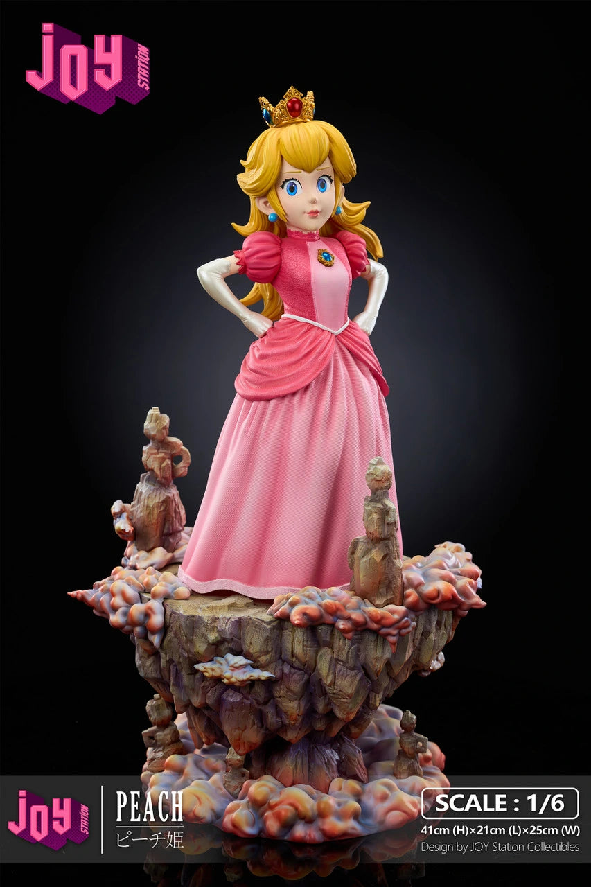 Preventa Resina Peach Figura Mario Bros 1/6 JOY Station Estudio