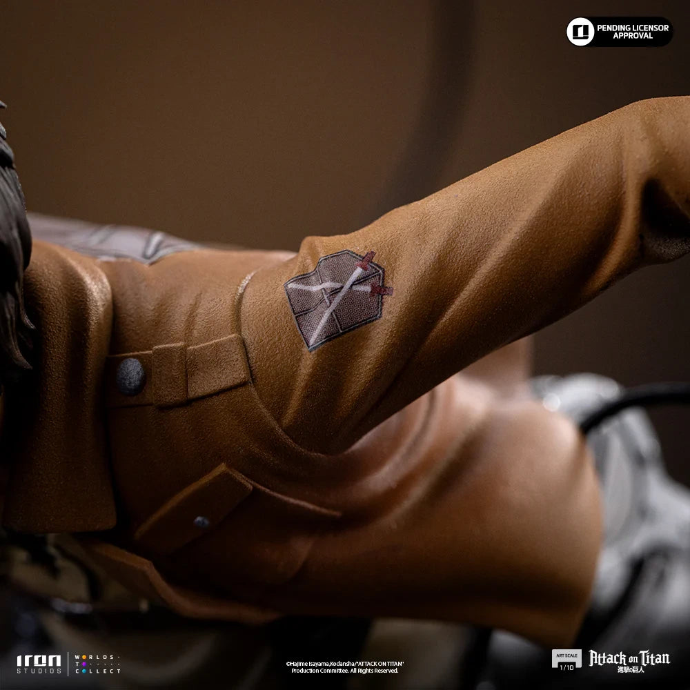 Preventa Resina Eren Jaeger Figura Attack On Titan Iron  Estudio