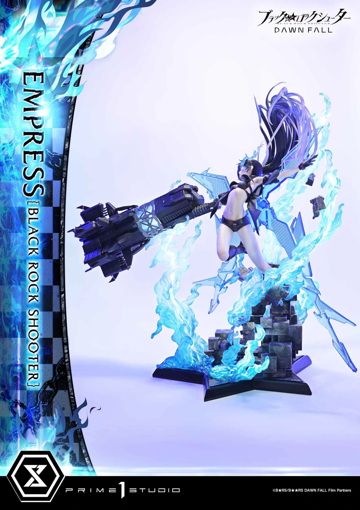 Preventa Resina Empress Figura Black Rock Shooter Dawn Fall  Prime 1 (Licencia) Estudio
