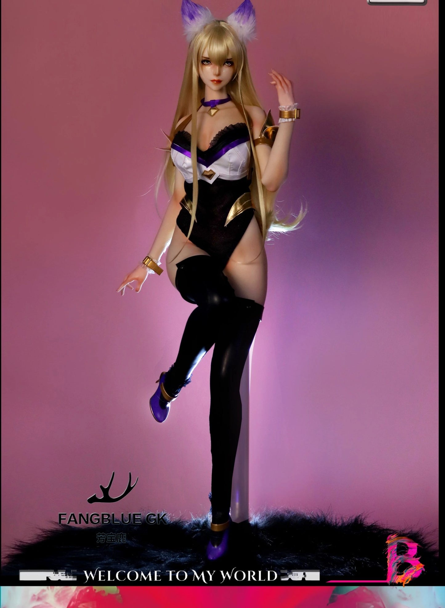 Preventa Silicona Ahri Figura League Of Legends FANGLUE GK Estudio