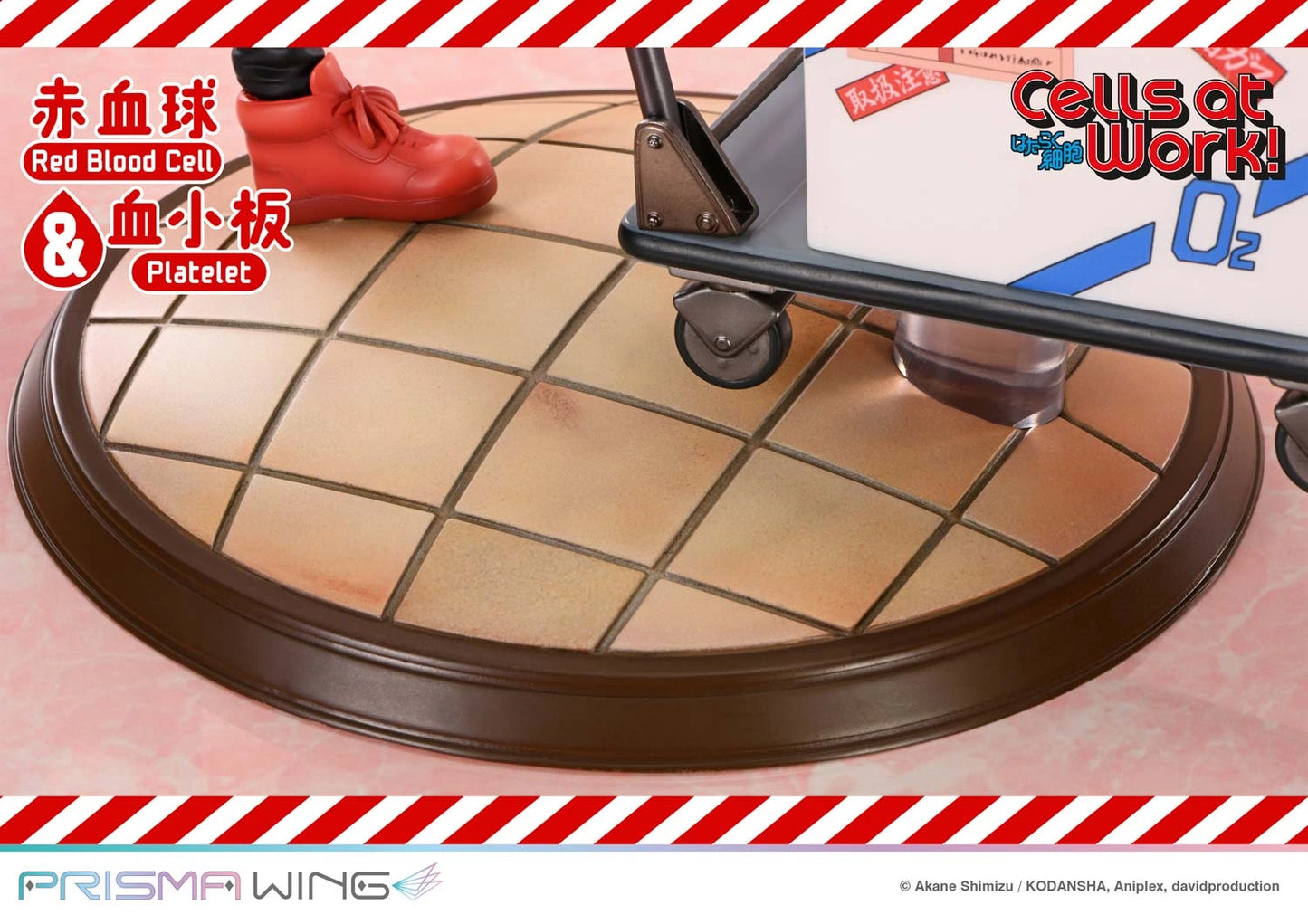 Preventa Resina Glóbulo Rojo & Plaquetas Figura Cells at Work Prime 1 (Licencia) Estudio