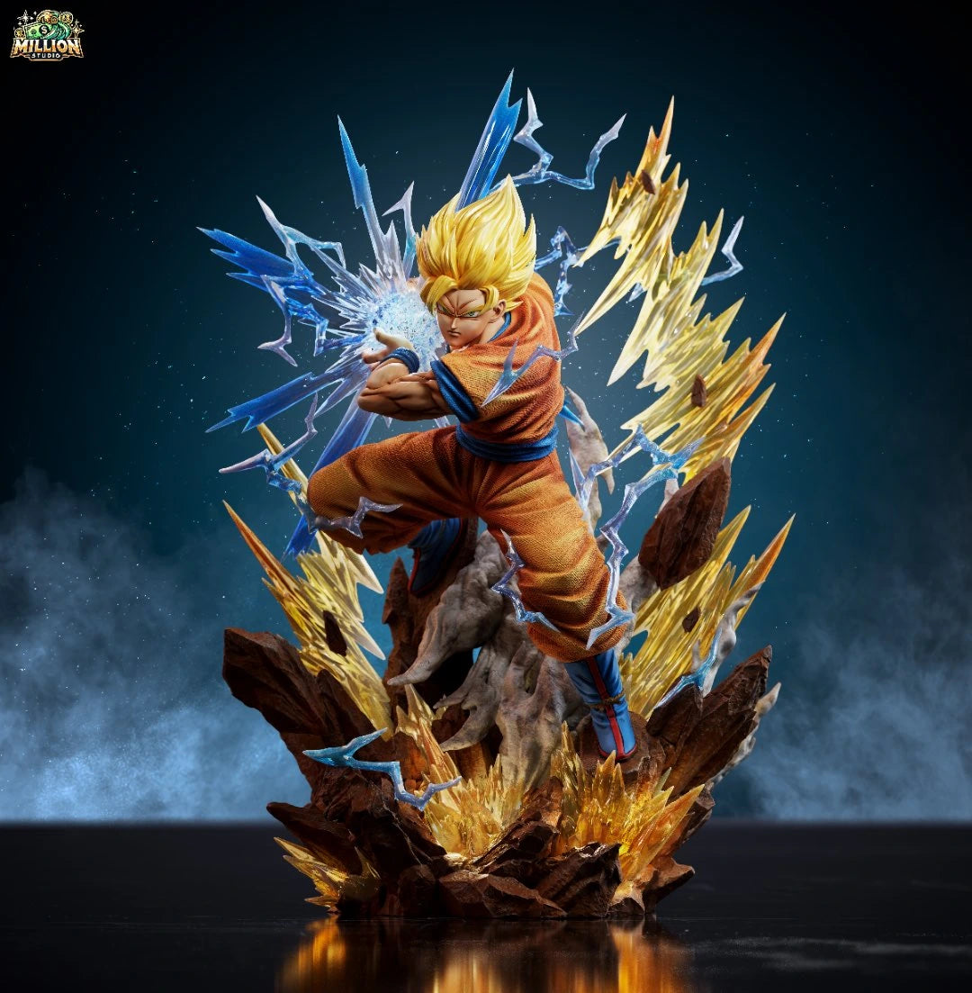 Preventa Resina Goku SSJ2 Figura Dragon Ball Million Estudio