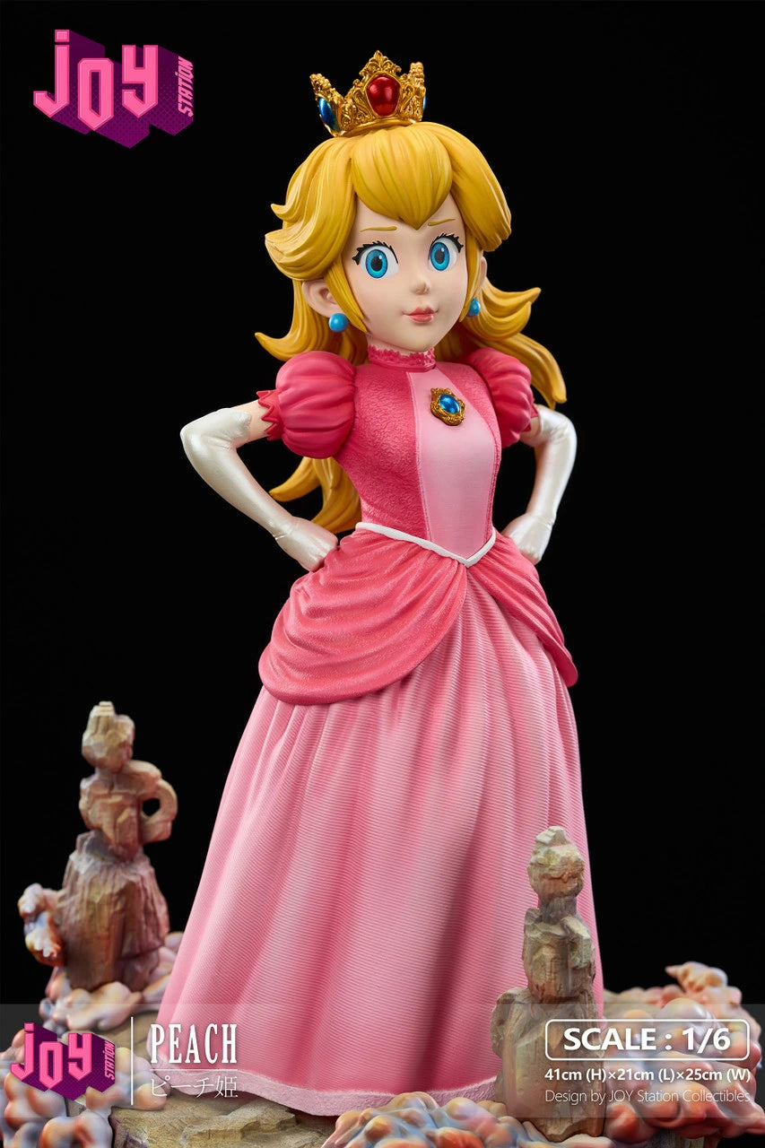 Preventa Resina Peach Figura Mario Bros 1/6 JOY Station Estudio