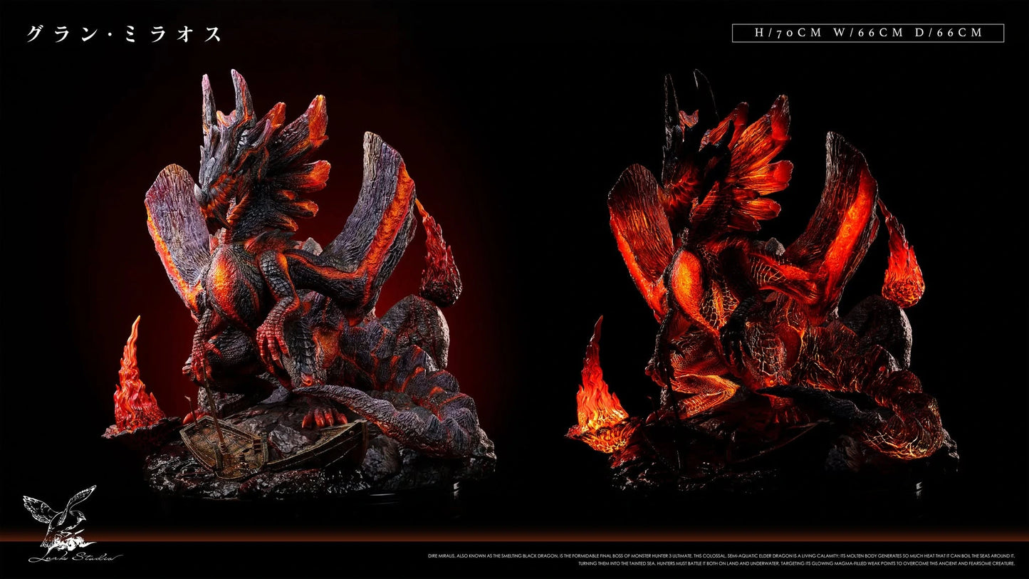 Preventa Resina Miralis Figura Monster Hunter Lark Estudio