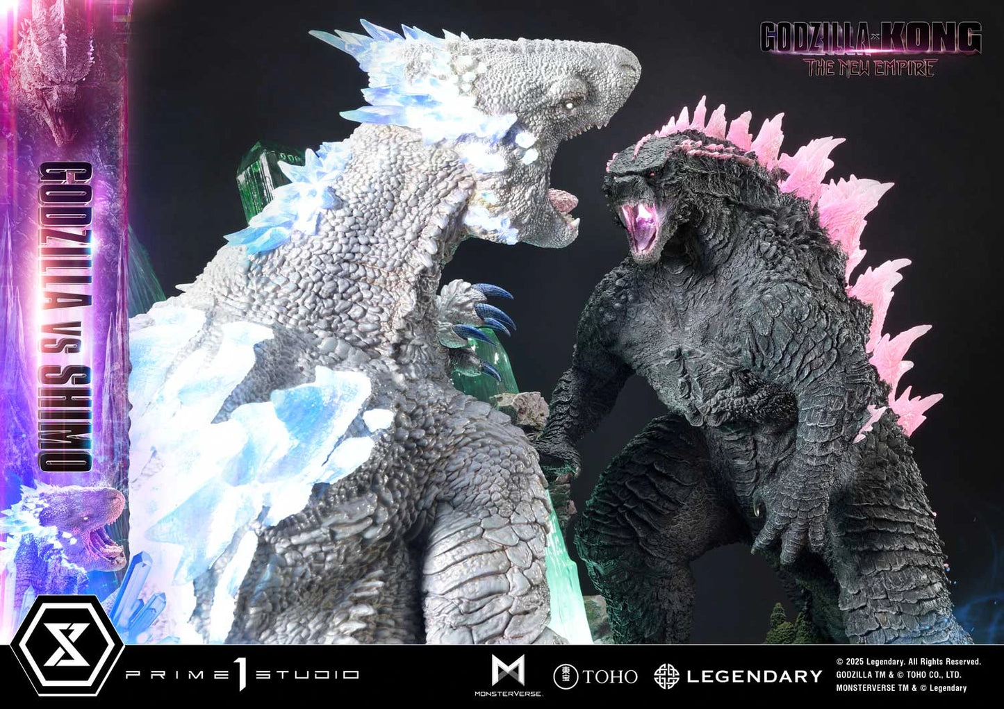 Preventa Resina Godzilla vs Shimo Figura Godzilla y Kong: El Nuevo Imperio Prime 1 (Licencia) Estudio