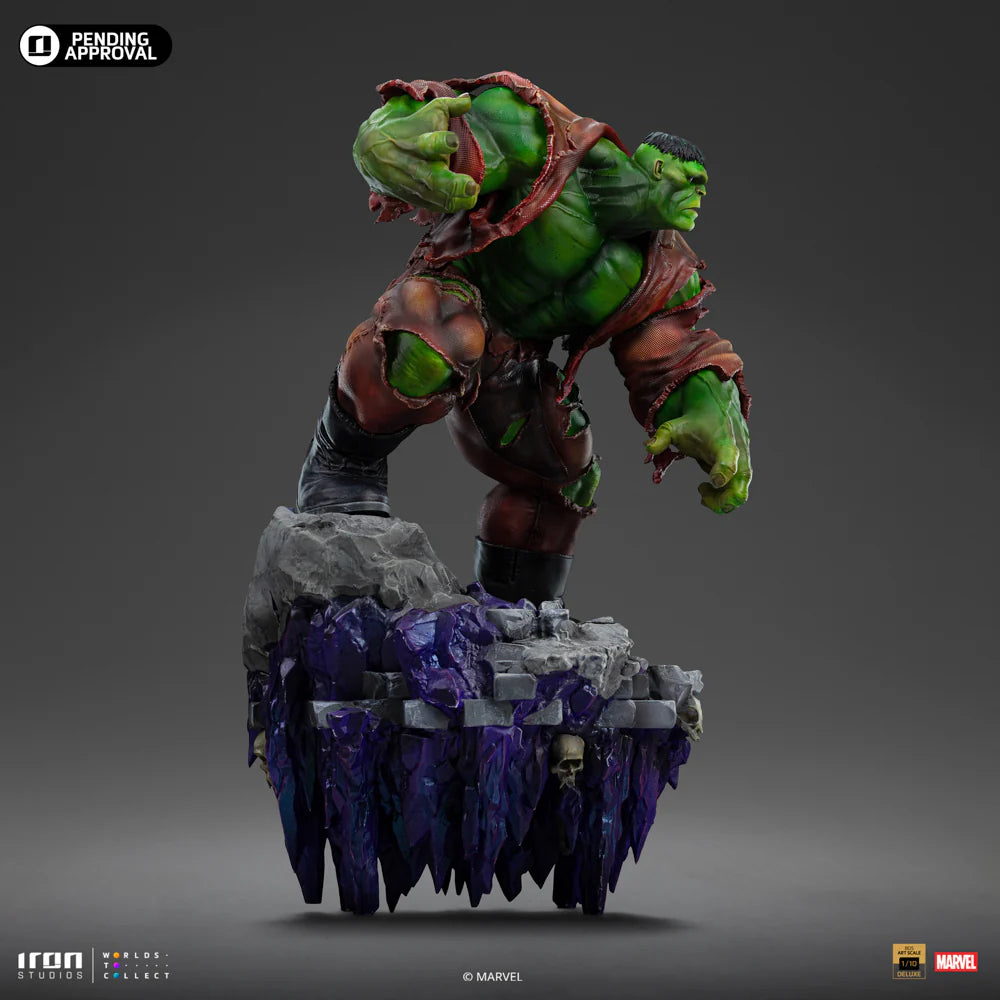 Preventa Resina Marvel "Immortal Hulk" Figura Marvel Iron (Licencia) Estudio