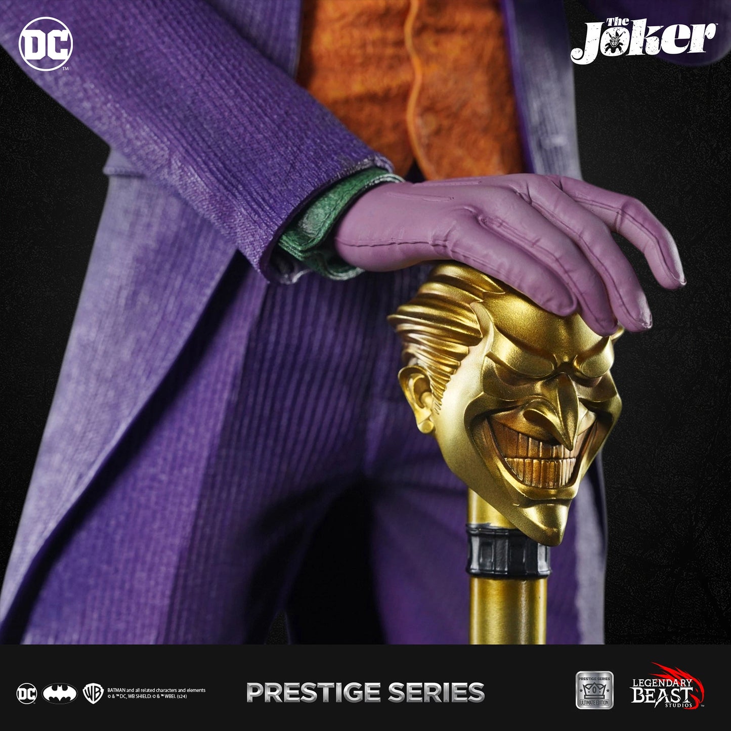Preventa Resina Joker Figura DC Comics Legendary Beast (Licencia) Estudio