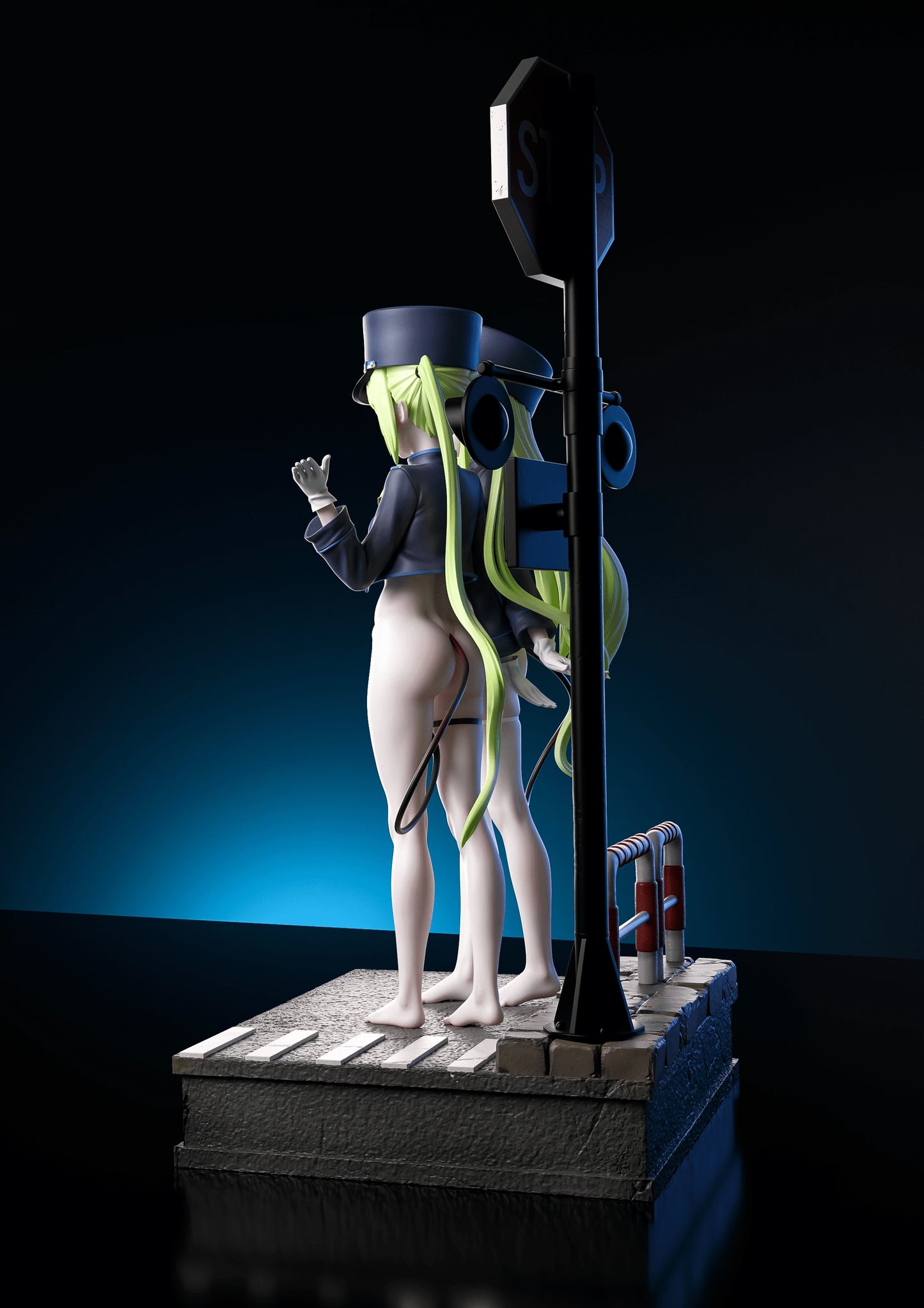 Preventa Resina Hikari & Nozomi Tachibana Figura Blue Archive Genius Bee Estudio
