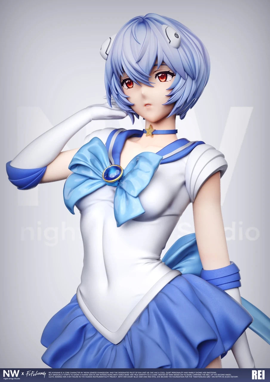 Preventa Resina Rei Ayanami Figura Evangelion 1/6, 1/4 Night Wing x Hera Estudio