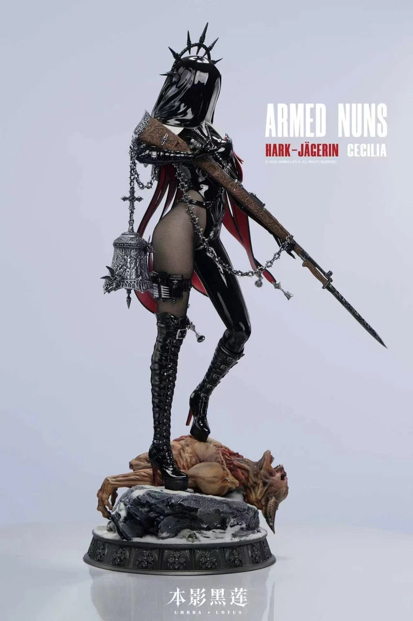 Preventa Resina Cecilia Nuns Figura Original  1/4 Umbra Lotus Estudio