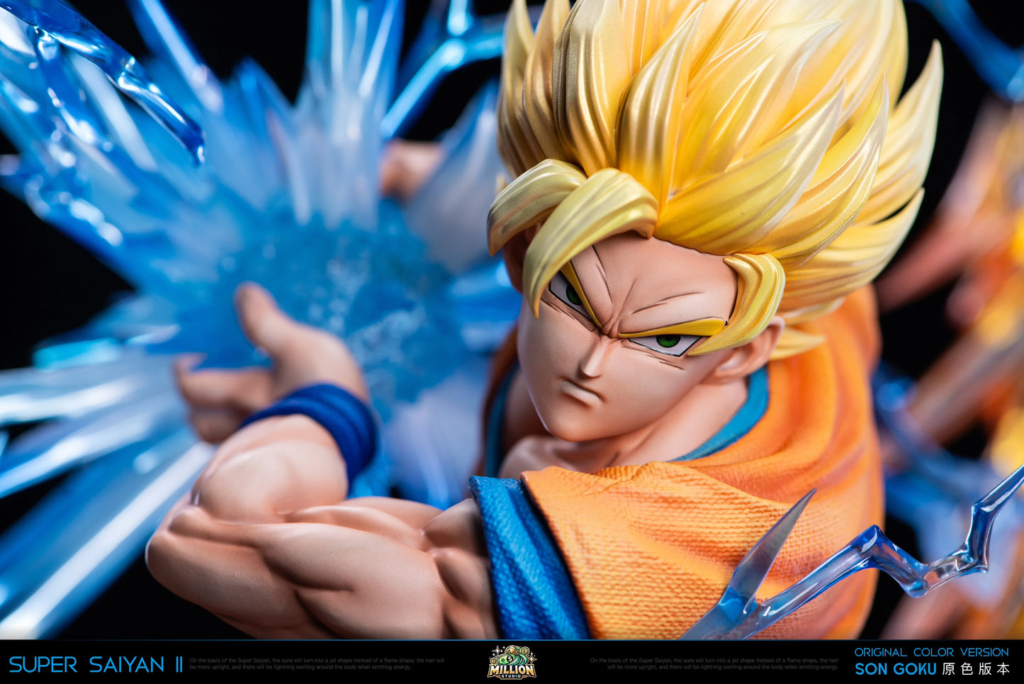 Preventa Resina Goku SSJ2 Figura Dragon Ball Million Estudio