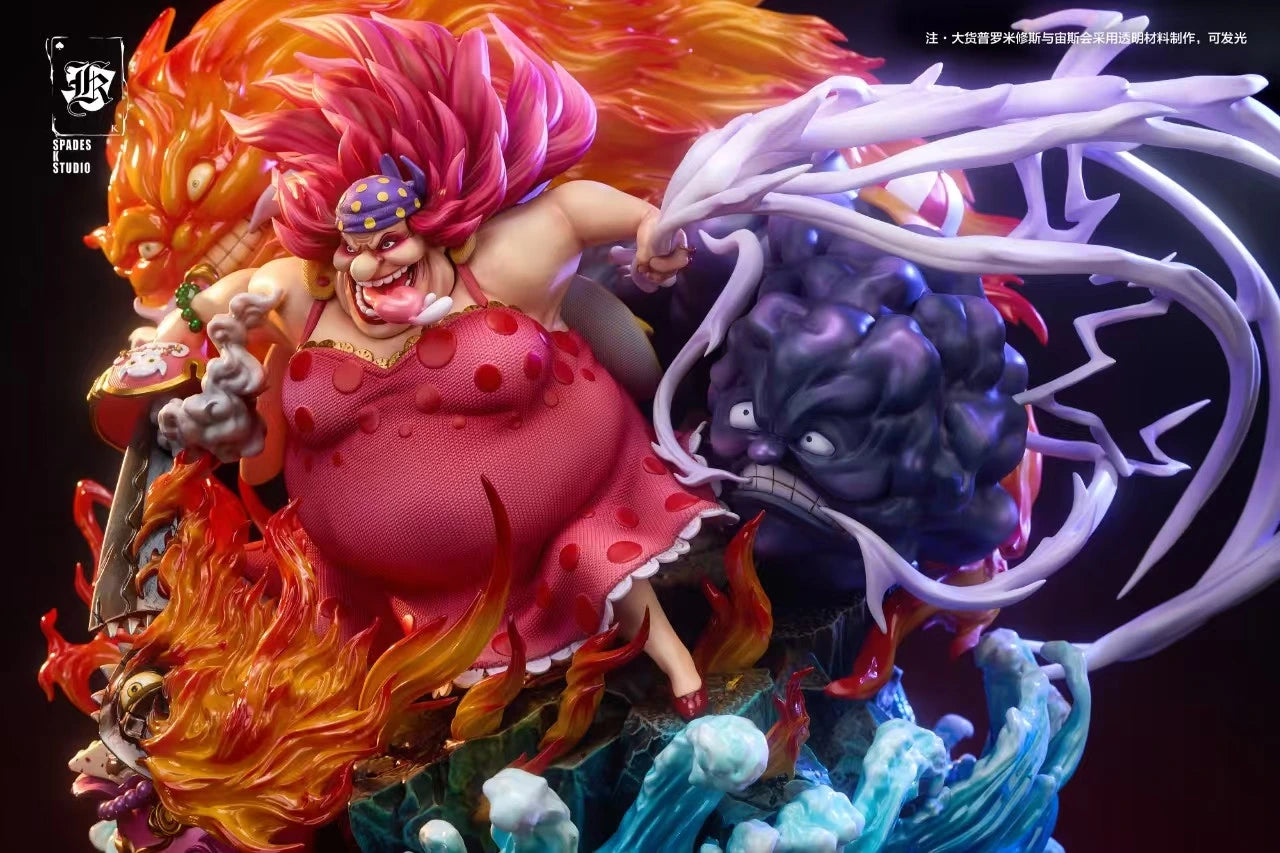 Preventa Resina Big Mom Figura One Piece Spades K Estudio