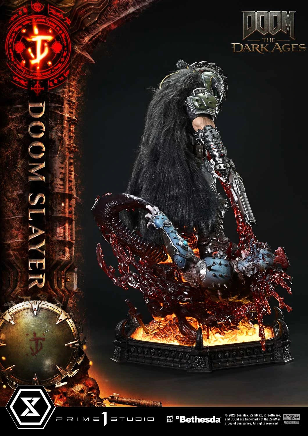 "Preventa Resina Doom Slayer  Figura DOOM: The Dark Ages   Prime 1 (Licencia) Estudio"
