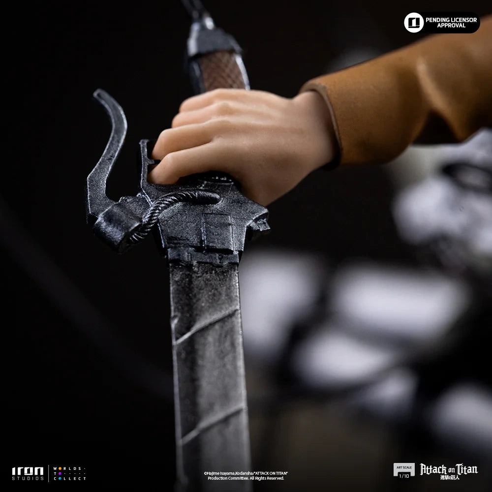 Preventa Resina Eren Jaeger Figura Attack On Titan Iron  Estudio