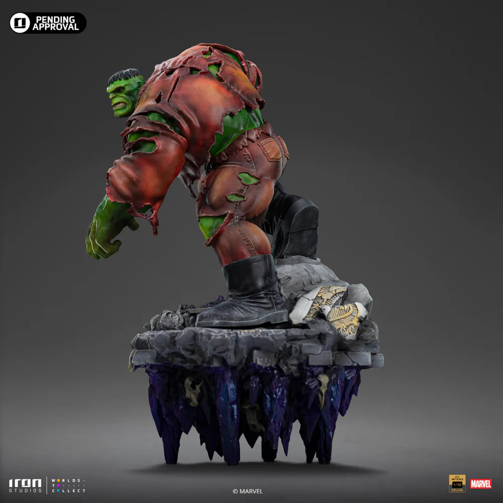 Preventa Resina Marvel "Immortal Hulk" Figura Marvel Iron (Licencia) Estudio
