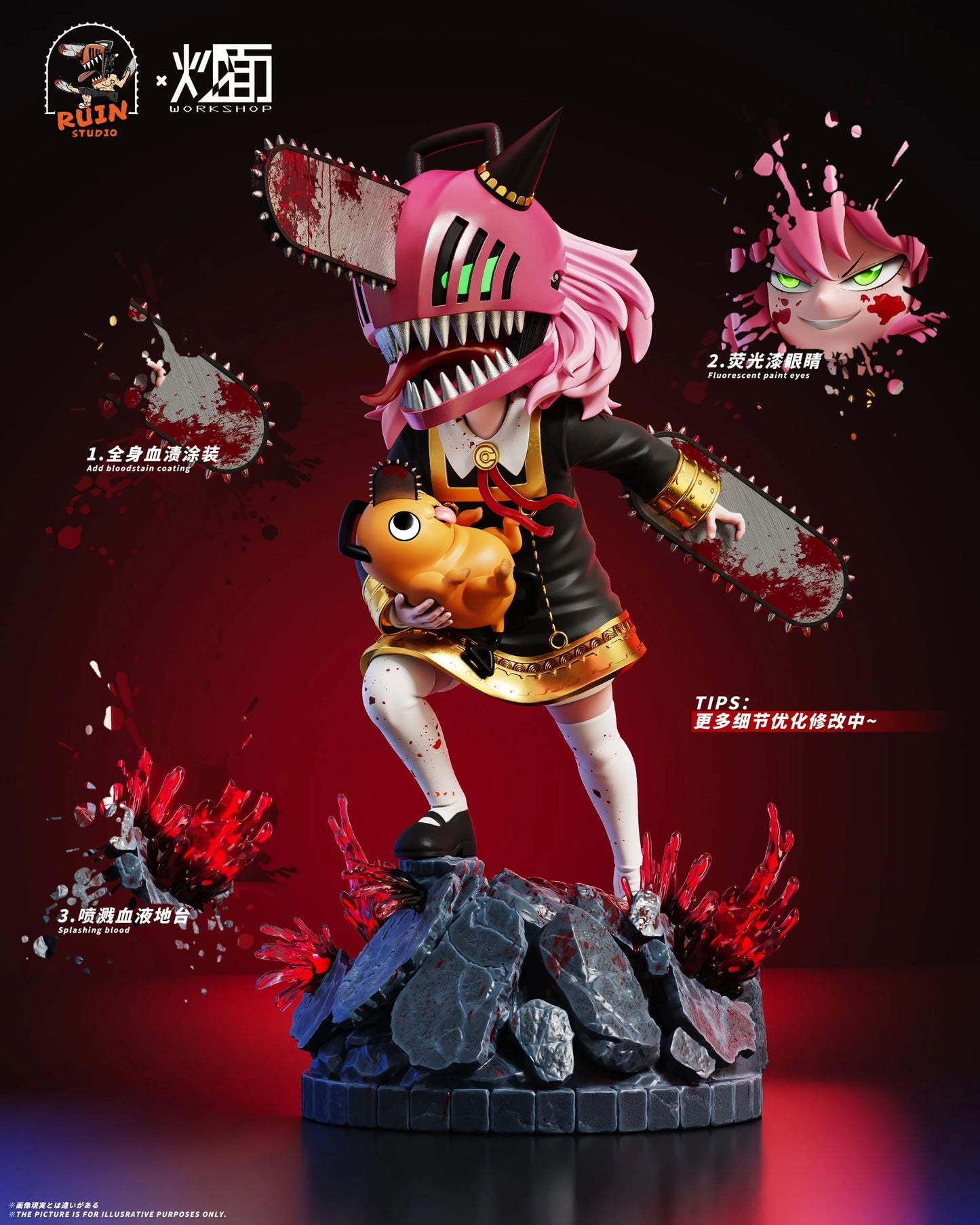 Preventa Resina Anya Forger Figura Spy x Family ChaoMian & Ruin Estudio