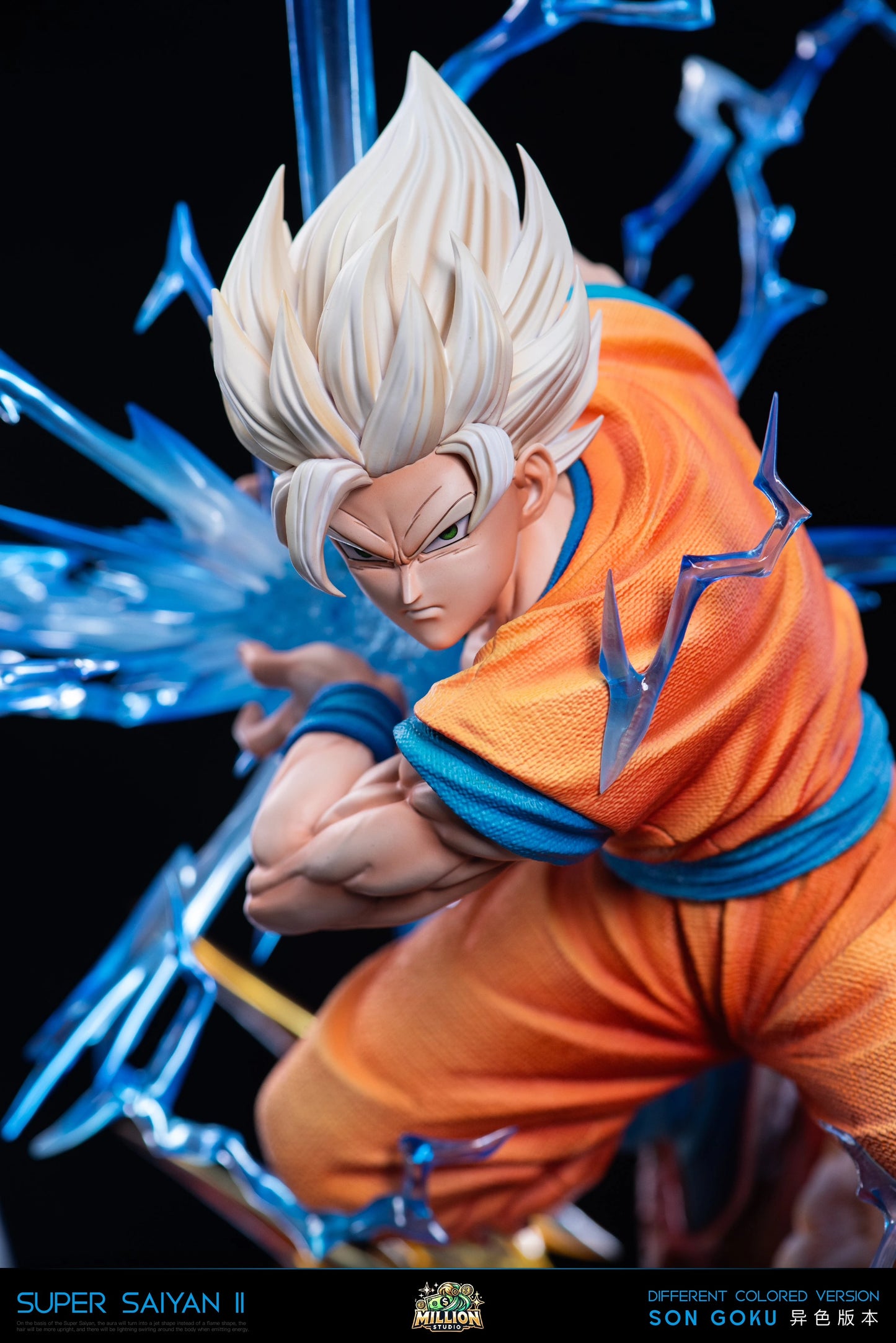 Preventa Resina Goku SSJ2 Figura Dragon Ball Million Estudio