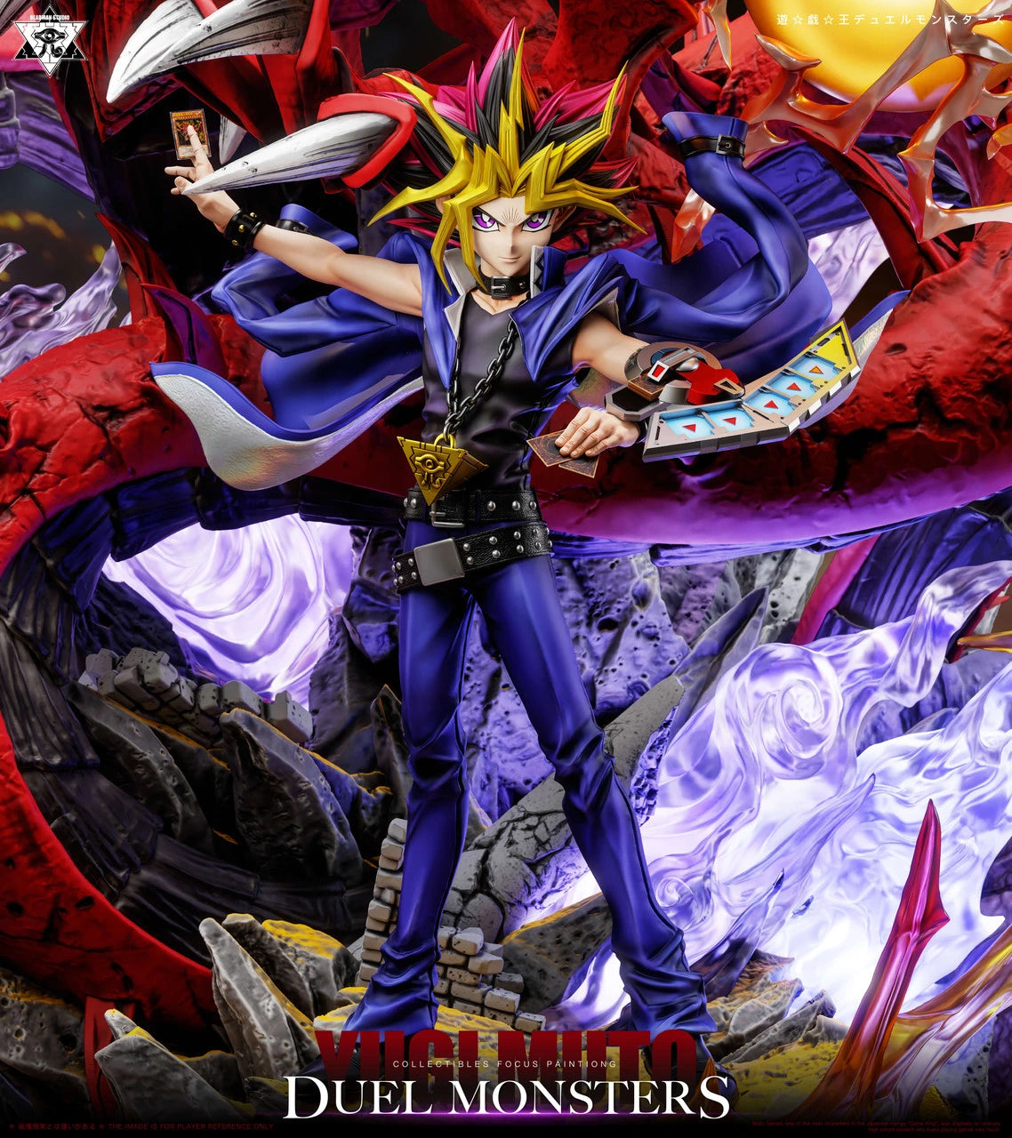 Preventa Resina Slifer el Dragón del Cielo Figura Yu-Gi-Oh! Deadman Estudio