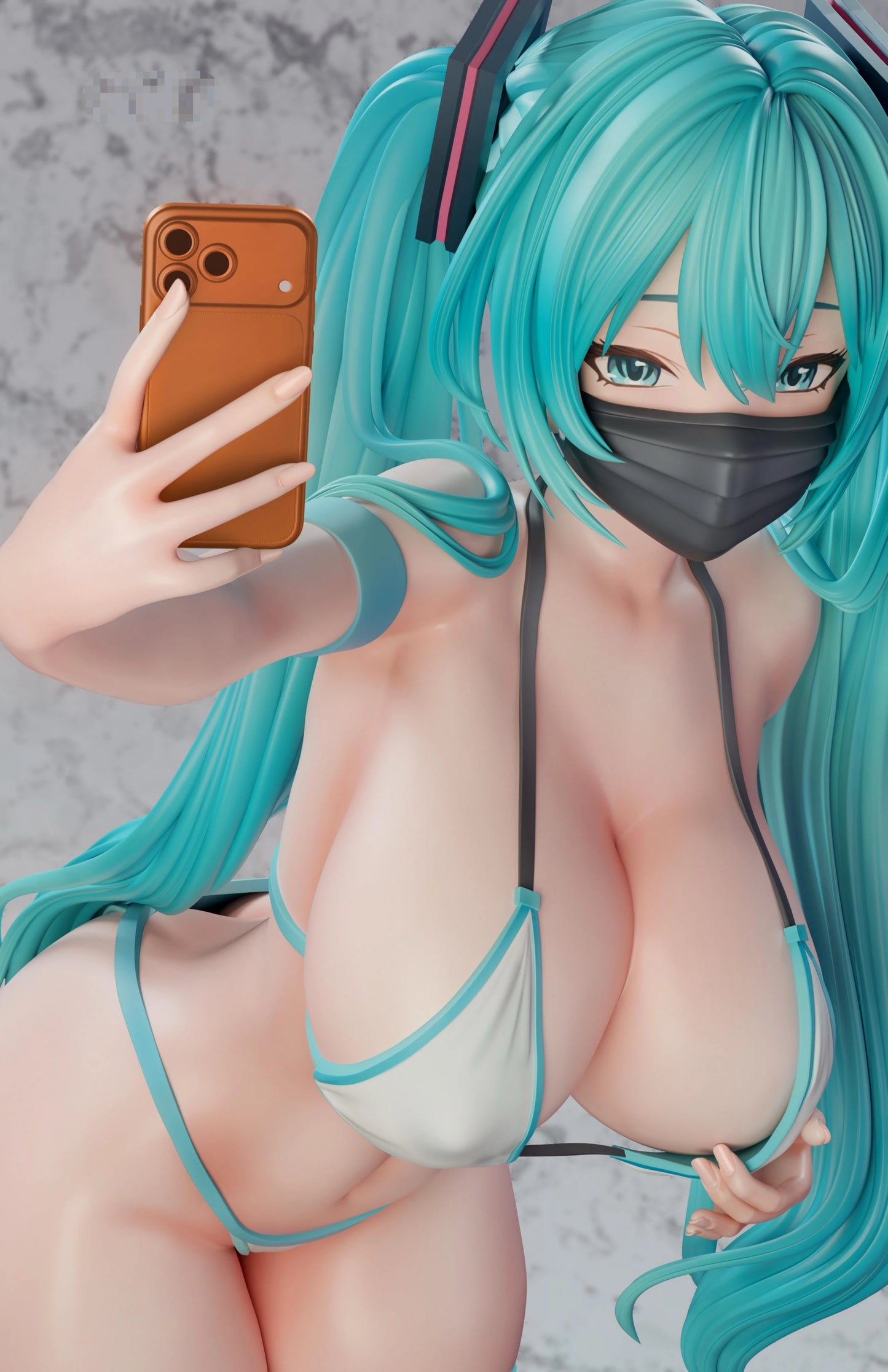 Preventa Resina Hatsune Miku Figura Vocaloid Crown  Estudio