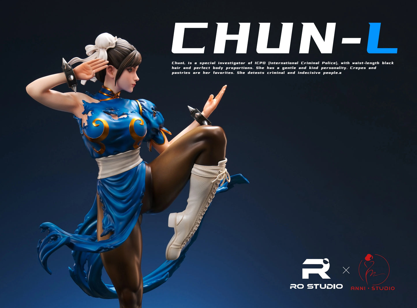 Preventa Resina Chun-Li Figura Street Fighter ANNI & RO Estudio