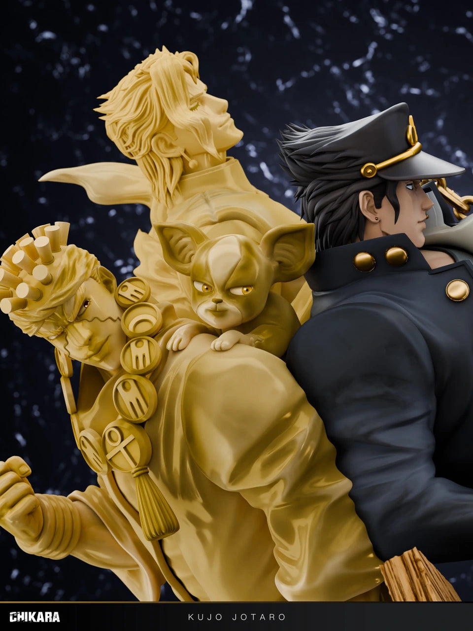 Preventa Resina Jotaro Kujo Figura JoJo's Bizarre Adventure  Chikara Estudio